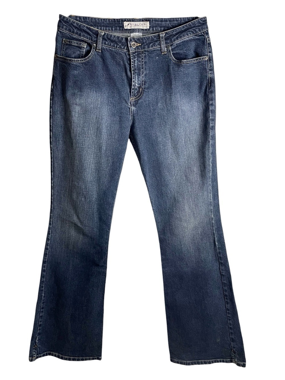 Maurices Low Rise Flare Women’s Size 11/12 Long Dark Wash